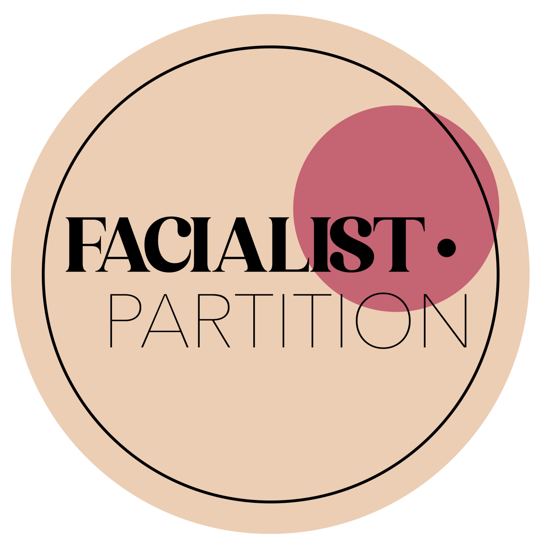 LOGO FACIALIST PARTITION COULEUR VECTO LOGO FACIALIST PARTITION COULEUR VECTO
